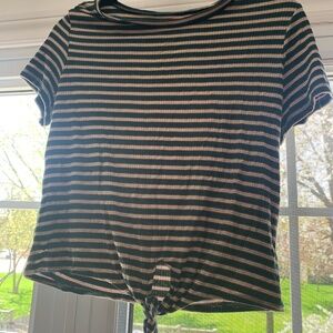 American Eagle super soft striped T shirt